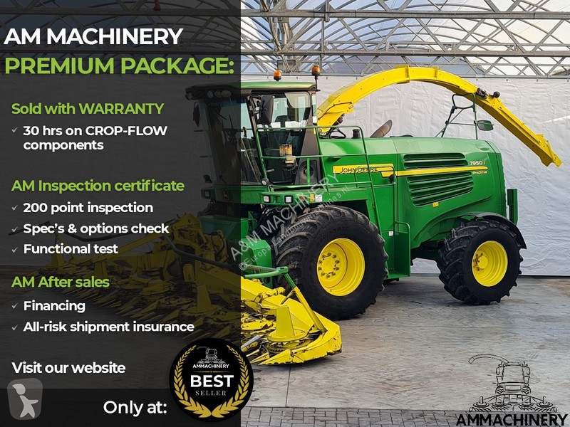 Ensileuse automotrice John Deere 7950i PRODRIVE