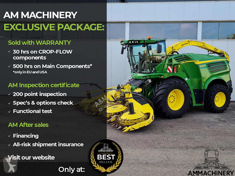 Ensileuse automotrice John Deere 8200
