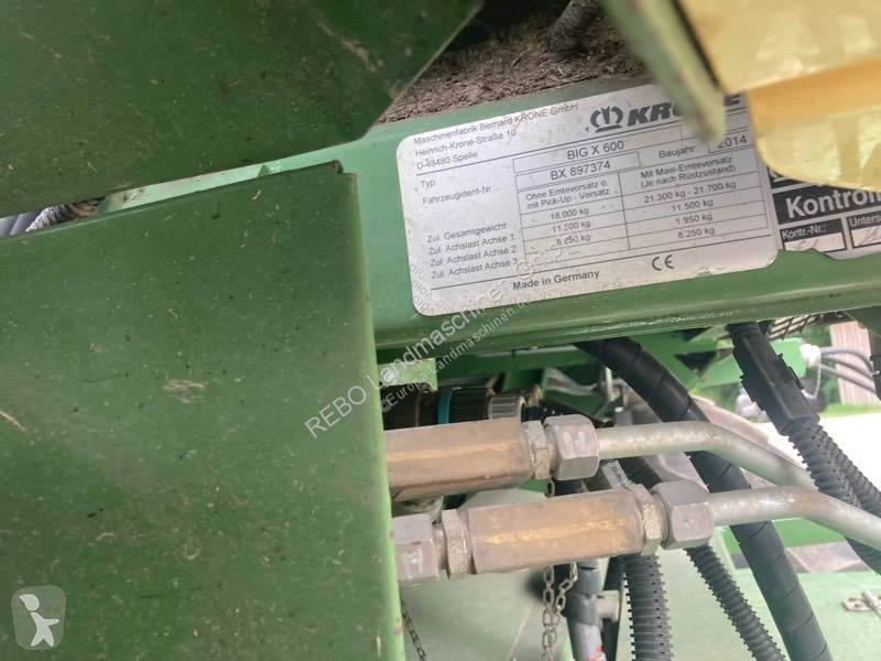 Ensileuse automotrice Krone Big X 600 - Photo 7